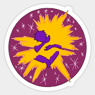 Hug the stars Sticker